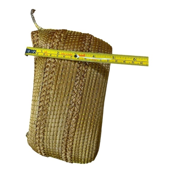 Vitória Golden Grass handmade bag from Brazil - Picture 10 of 12